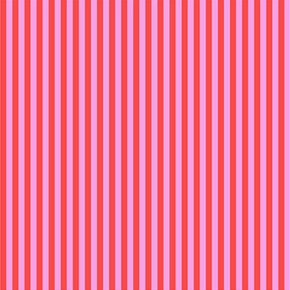 Tula Pink True Colors Tent Stripe – Poppy