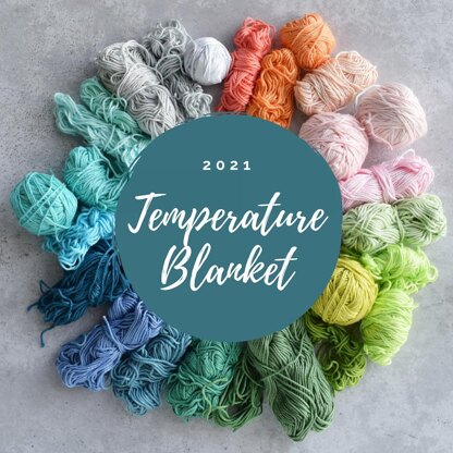 Temperature Blanket Kit - 100% Cotton DK