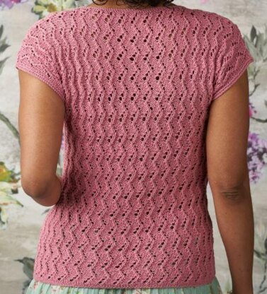 Zig Zag Lace Tee