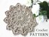 Pattern Crochet Placemat Coaster Home Decor
