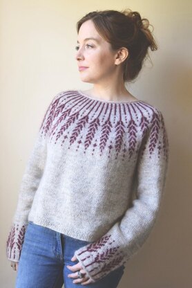 Meadow Moon Knitting pattern by Jennifer Steingass | LoveCrafts