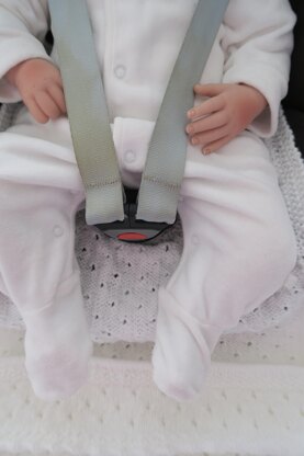 Bella Baby Newborn Car Seat Blanket & Hat