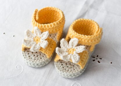 Daisy Delight Baby Sandals