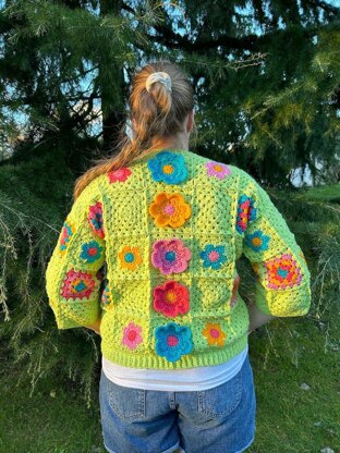 Blooming Lovely 2-in-1 Sweater and Cardi