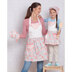 Simplicity Children's and Misses' Aprons and Accessories S9565 - Paper Pattern, Size A (S - L / S - L)