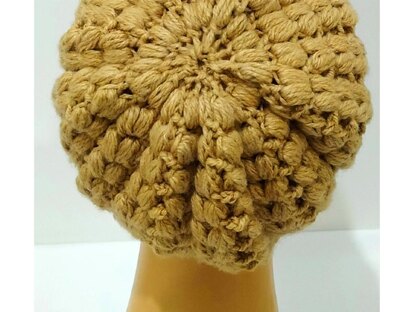 Beige Beanie Hat