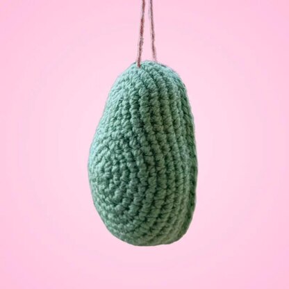 Tiny Avocado Crochet Pattern