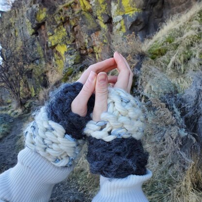 Wednesday Adams Mitts and Headband