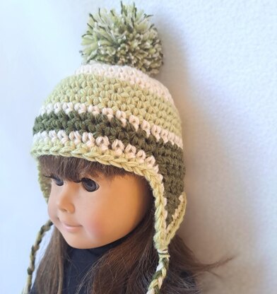 Spring Green Doll Beanie