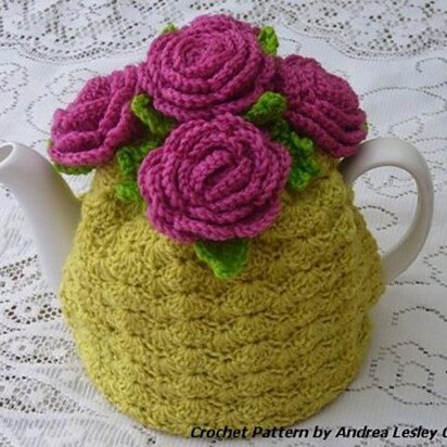 Rose Shell Tea Cosy