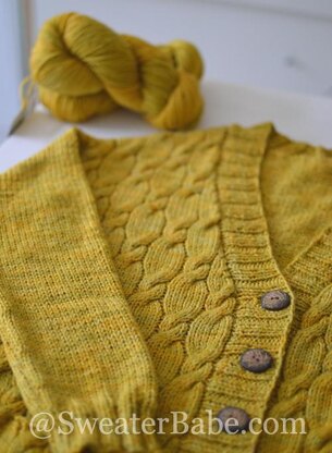 SweaterBabe 287 Amber Cardigan PDF