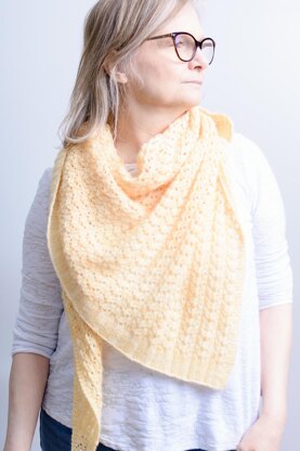 Vertical Sunshine Shawl