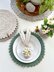 Picot Placemat & Doily Set 071