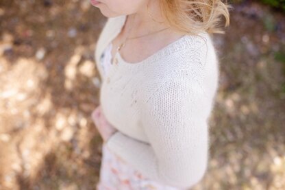 Little White Cardi