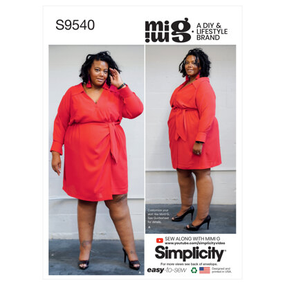 Simplicity Women's Dresses S9540 - Sewing Pattern