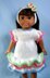 Birthday Party Fiesta Dress, Knitting Patterns fit American Girl and other 18-Inch Dolls