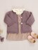 West Yorkshire Spinners Bo Peep DK - Matilda Matinee Jacket - Leaflet