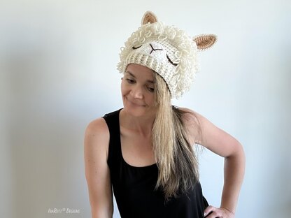 Llamazing Llama Hat