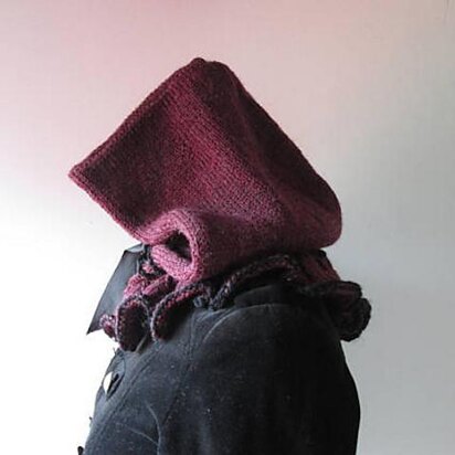 Ruffled Hood - knitting pattern