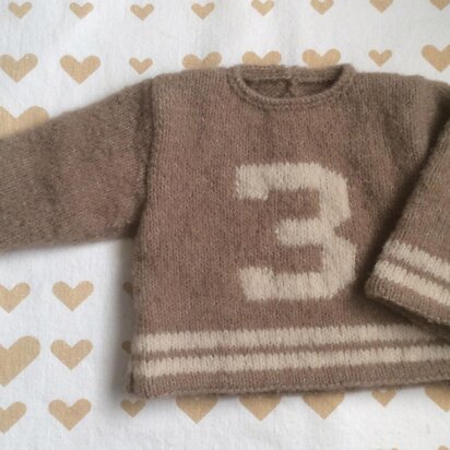 Sports sweater for baby