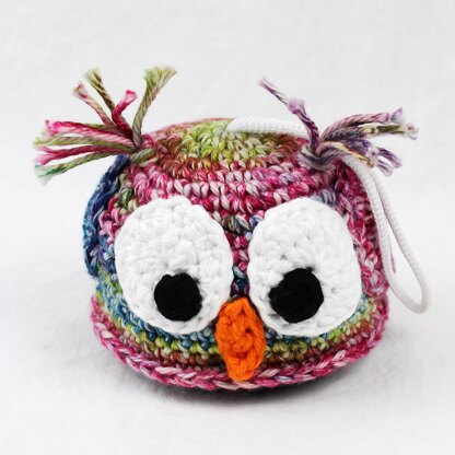 Hoot the Owl Scrubby Amigurumi