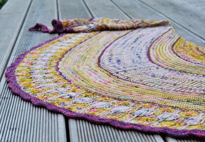 Afterglow Shawl