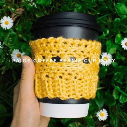 Paige Coffee Beanie Cozy