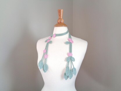 Sweet Pea Lariat Scarf