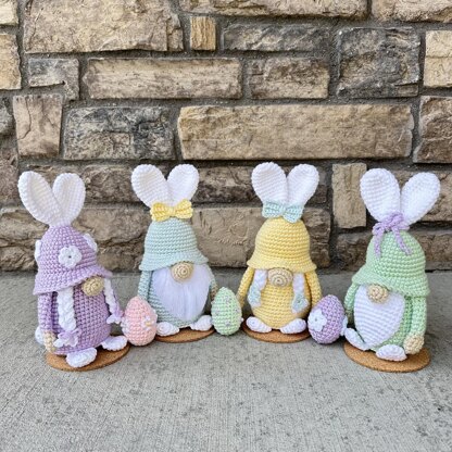 Spring Easter Bunny Gnome