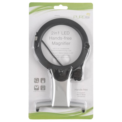 Purelite Illuminated Hands-Free Neck Magnifier: LED