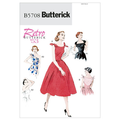 Butterick Misses' Dress B5708 - Sewing Pattern