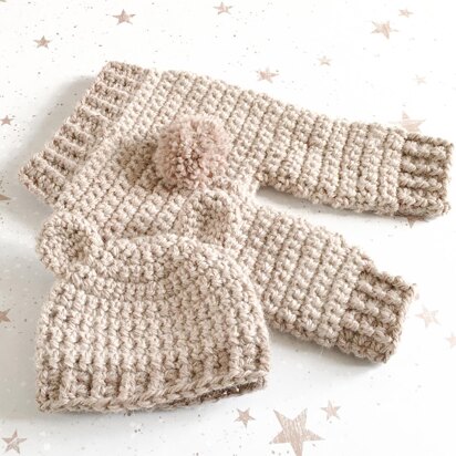 Harry & Harriet Little Bear Hat and Pants Set