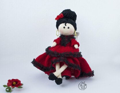 Spanish dancer doll