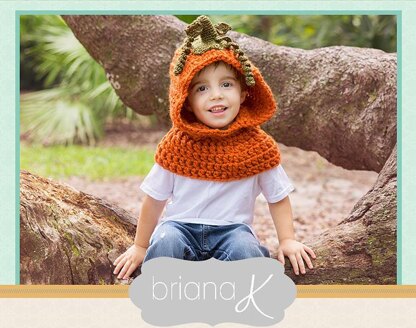 Pumpkin Hooded Cowl