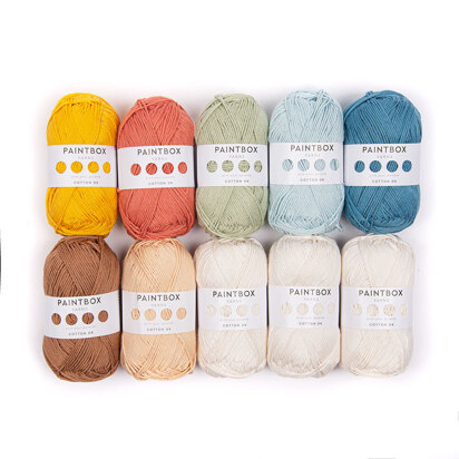 Paintbox Yarns Cotton DK 10 Ball Color Pack - Designed by You