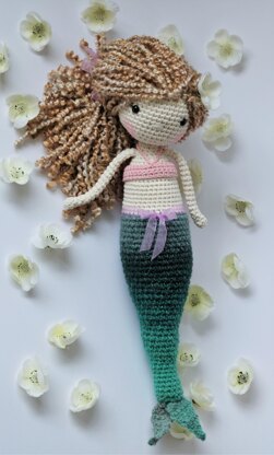 Crochet Mermaid doll