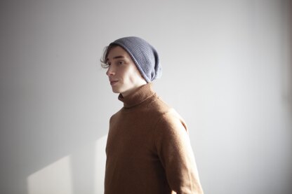 Men`s Slouchy Beanie - Super simple beanie + VIDEO