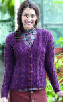 Waistcoat & Cardigan in Hayfield Bonus Aran Tweed - 7369 - Downloadable PDF