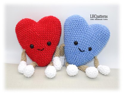 Seamless Heart Crochet Pattern