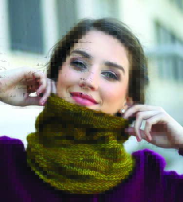 Across the Heath Cowl in Malabrigo Mecha - PDF