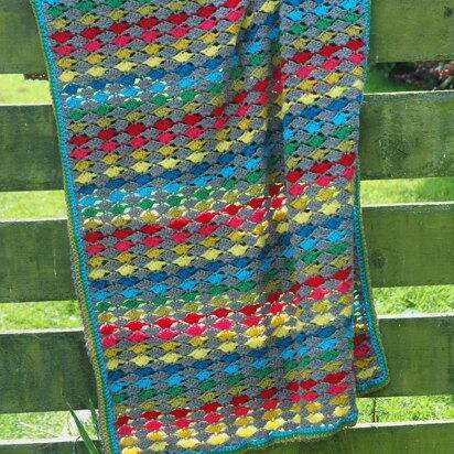 Modern Rainbow Blanket