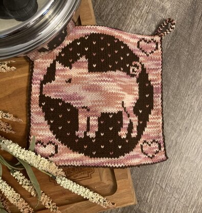 Pig Potholder