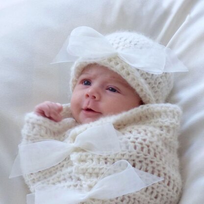 Cocoon and Hat Baby Bows