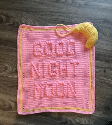 Good Night Moon Baby Blanket & Mobile