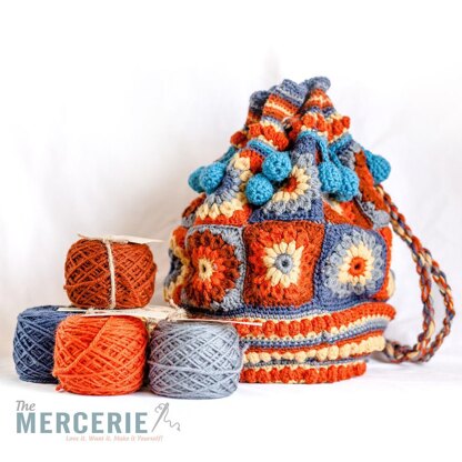 Crochet Duffle Bag Crochet pattern by Sue Maton