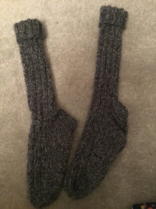 Xmas socks. First pair