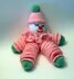 Clownie the Crocheted Clown Doll