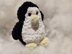 Crochet Mummy and baby penguin