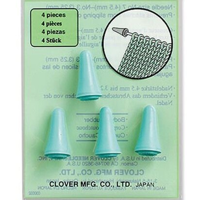 Clover Point Protector for Knitting Needles