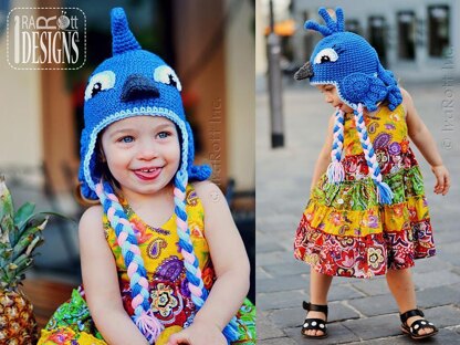 Skye the Parrot Hat